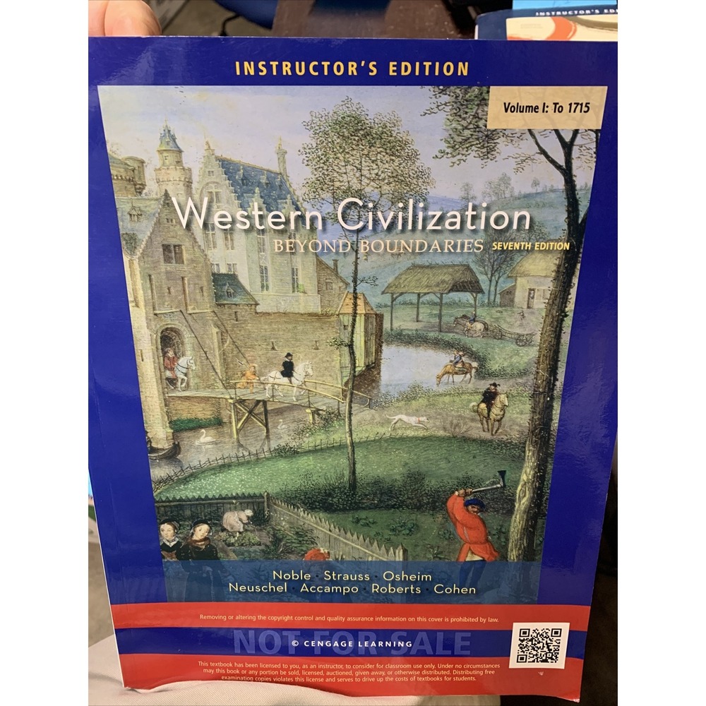 Western Civilization: Beyond Boundaries, Volume I to 1715 - Noble, Thomas, IE